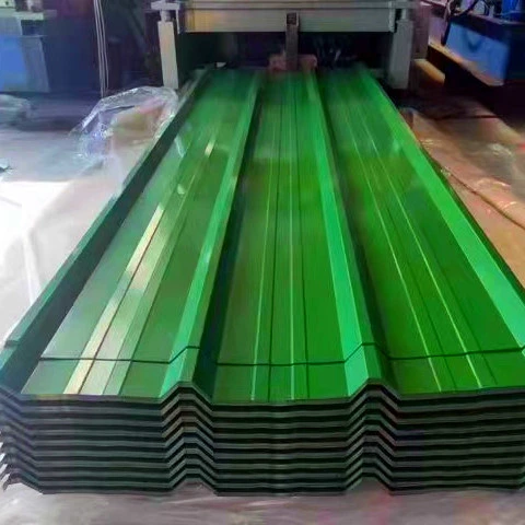 Building Material Pre-Painted Color Coated Galvanized Coil PPGI Steel Carbon Steel Coil Corrugated Metal Roofing Sheet